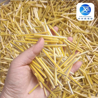 Les douilles jaunes d'épissure de fibre optique d'EVA 1.5mm croisent le Cabinet